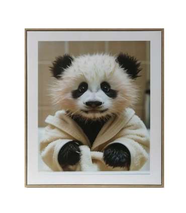 Seinapilt WALLY 40x50cm, panda beebi