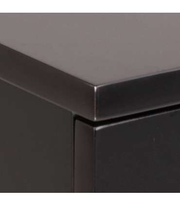 Öökapp ASHLAN 40x32xH16,5cm, must