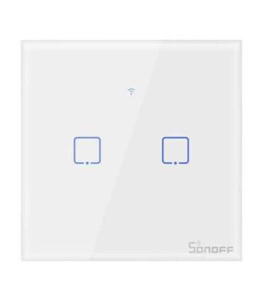 Smart Switch WiFi Sonoff T0 EU TX (2-channel)