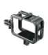 TELESIN Aluminum cage for GoPro Hero 12/11/10/9 +vertical adapter