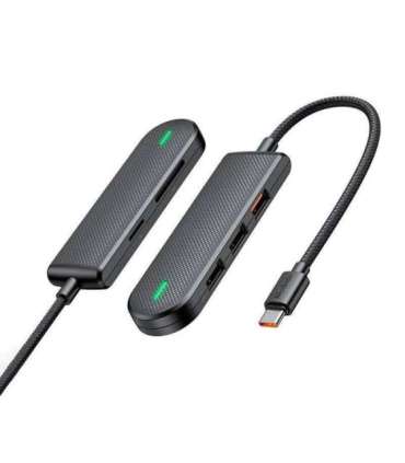 Hub USB-C Mcdodo HU-1430 5w1 (USB2.0*3,USB3.0*1,SD/TF)