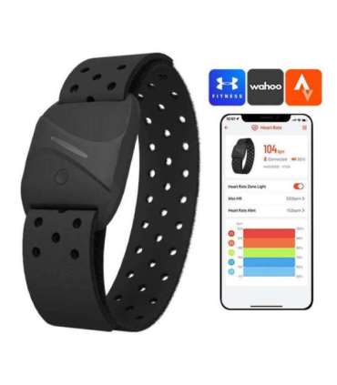 Armband Heart Rate Monitor Coospo HW807 compatibile with Strava , wahooo, mapmyfitness etc.