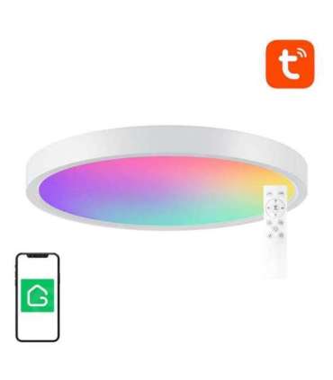 Smart ceiling lamp 30cm WiFi/Bluetooth 16M RGBCW Gosund LB12 1920lm Tuya + Remote Control.