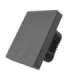 Smart WiFi wall switch SONOFF M5-3C-80 (3-channel, for frame, graphite)