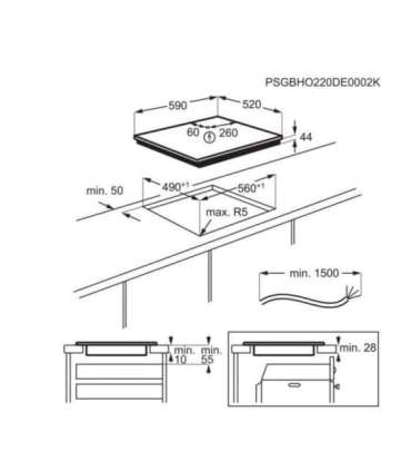 Hob ELECTROLUX EIT60433CT