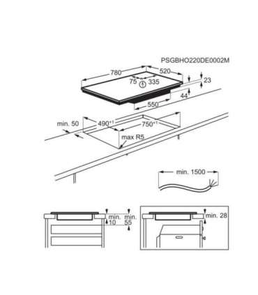 Hob ELECTROLUX EIV83443CT
