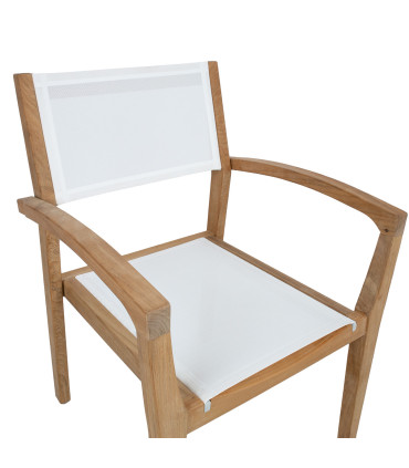 Tool MALDIVE 62x62xH91cm, valge