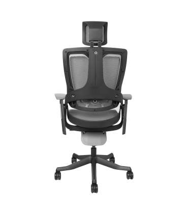 Töötool WAU laia seljatoega, hall