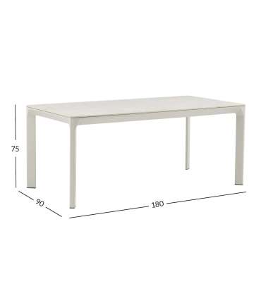 Laud MELROSE 180x90xH75cm, beež
