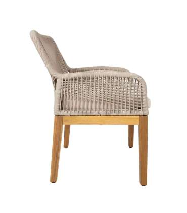 Tool FLORIDA 58x66xH83cm, akaatsia, beež