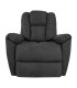 Tugitool SUPERB elektriline lift recliner + massaa˛, tumehall