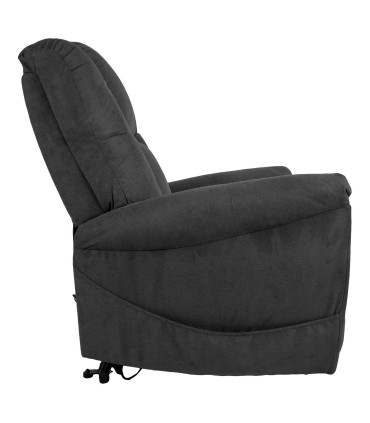 Tugitool SUPERB elektriline lift recliner + massaa˛, tumehall