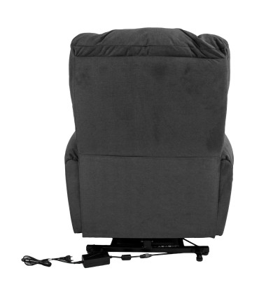 Tugitool SUPERB elektriline lift recliner + massaa˛, tumehall