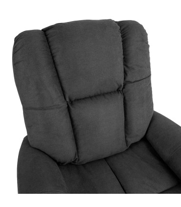 Tugitool SUPERB elektriline lift recliner + massaa˛, tumehall