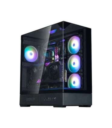Zalman P40 Prism Black, ARGB Fan x1
