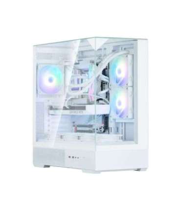Zalman P40 Prism White, ARGB Fan x1