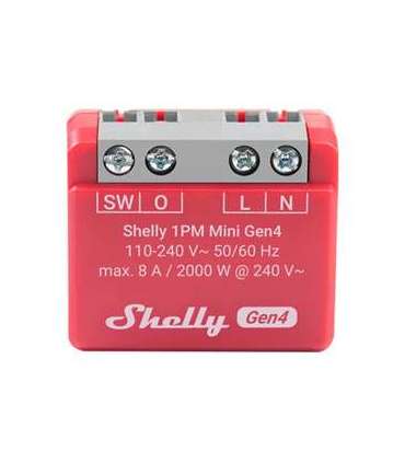 Shelly 1PM Mini Gen4 Controller Zigbee/Matter