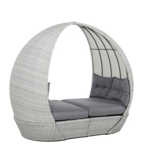 Lebola ASCOT 215x110xH187cm, hall, alumiinium, plastikpunutis