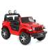 ELEKTRIAUTO LASTELE Jeep Wrangler Rubicon Red