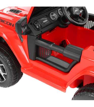 ELEKTRIAUTO LASTELE Jeep Wrangler Rubicon Red