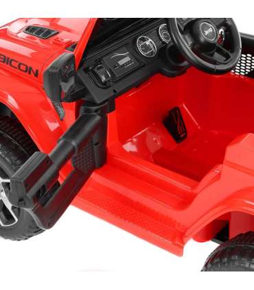 ELEKTRIAUTO LASTELE Jeep Wrangler Rubicon Red