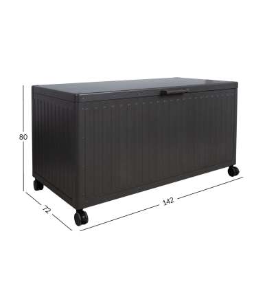 Säilituskast MIRADOR 142x72xH80cm, tumeh