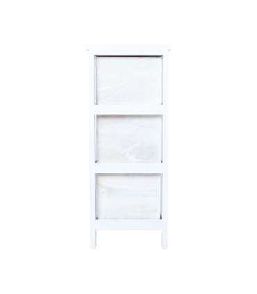 Kummut MIHKLI 3-sahtliga 26x32x63cm, valge