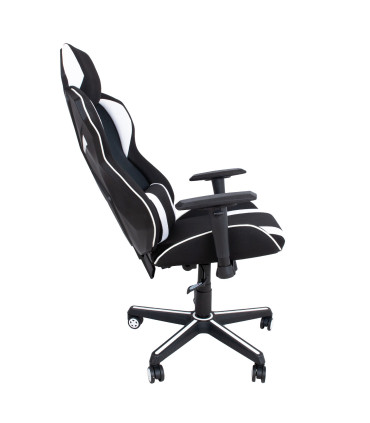 Геймерское кресло МАСТЕР-2 черный/белый