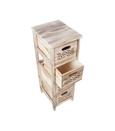 Kummut MIHKLI 4-sahtliga 26x32x81cm, nat