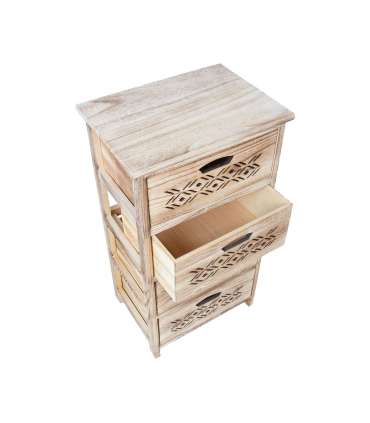 Kummut MIHKLI 4 sahtliga 40x29x73cm, nat