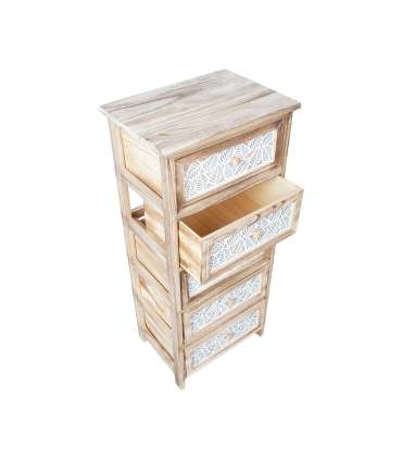 Kummut KASEKE 5-sahtliga 40x29x90cm, nat