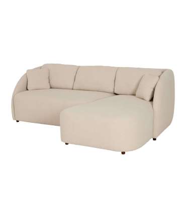 Nurgadiivan VALERY PN kreem, 246x99/169xH80cm