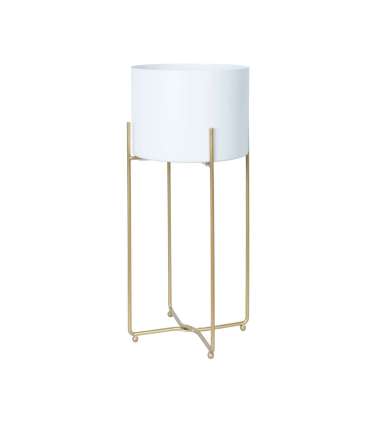 Lillepostament DEIA WHITE L 24,5x23,5xH5