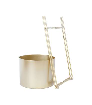 Lillepostament DEIA GOLD M 21,5x20,5xH47cm, kuldne