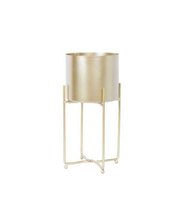 Lillepostament DEIA GOLD S 19,5x18xH37cm, kuldne