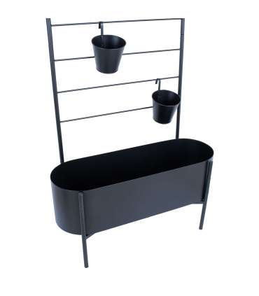 Lillepostament DEIA 70,5x26xH137cm, must