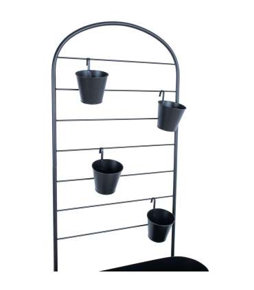 Lillepostament DEIA 70,5x26xH137cm, must