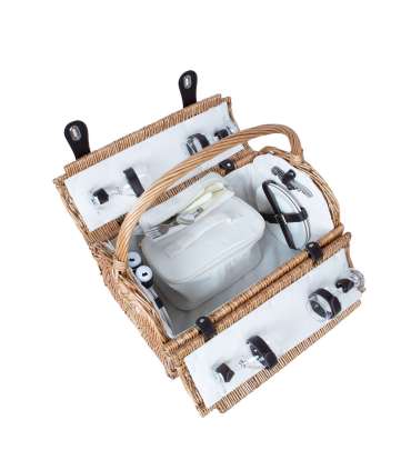 Piknikukorv GINO 4-le 47x31xH23/28/38cm