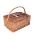Piknikukorv GINO 4-le 46x33xH22/40cm, sangaga