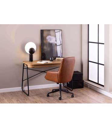 Kirjutuslaud BLUETON 120x60xH75cm, naturaalne, MDF, teras