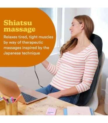 Homedics SBM-65H-EU Shiatsu Experience Back Massager + Heat