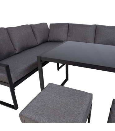 Комплект LEIPZIG угловой диван, 2 тумбы, стол