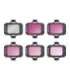 Set of 6 filters Sunnylife MCUV, ND8/16/34/64/128 for DJI Avata 2