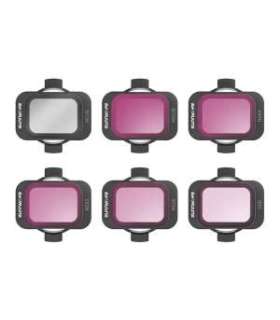 Set of 6 filters Sunnylife MCUV, ND8/16/34/64/128 for DJI Avata 2