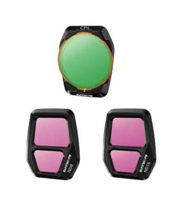 Sunnylife A3S-FI925CPL adjustable lens filter, CPL+ND8+ND16 for AIR 3S 3pcs