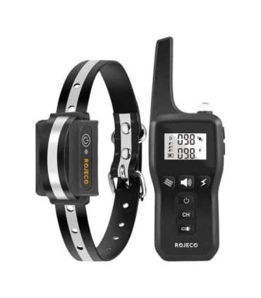 Rojeco 1000m electric bark collar PD529 (Black)