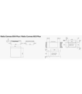 Hob ELICA RATIO CONNEX 604 PLUS BL