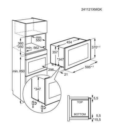 Microwave oven AEG NMB6S171SB