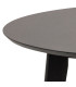 Обеденный стол ROXBY, D105xH76см, чёрный
