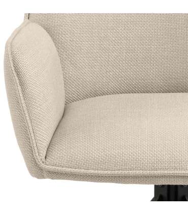 Tool GLENDA käetugedega, beež